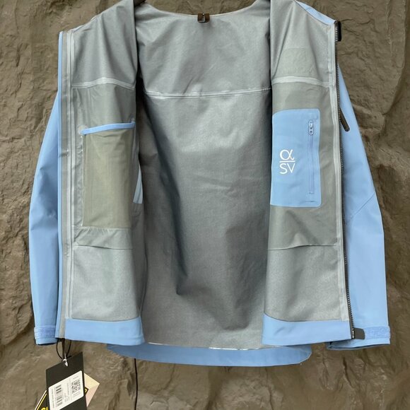 Men's ARCTERYX Aha Waterproof Hard Shell Hooded Jackets - Picture 6 of 7